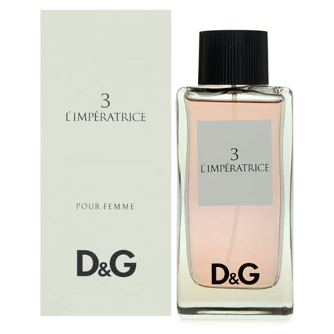 perfume emperatriz dolce gabbana|d&g anthology 3 l'imperatrice.